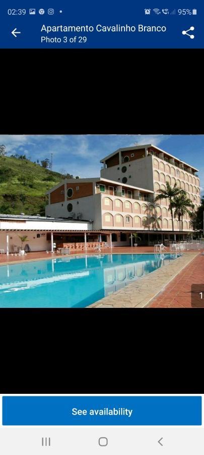 Flat no Hotel Cavalinho Branco Águas de Lindoia Exterior foto